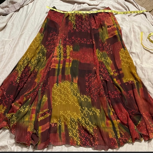 Ruby Road Woman Fall Long Skirt 16W - Picture 4 of 7